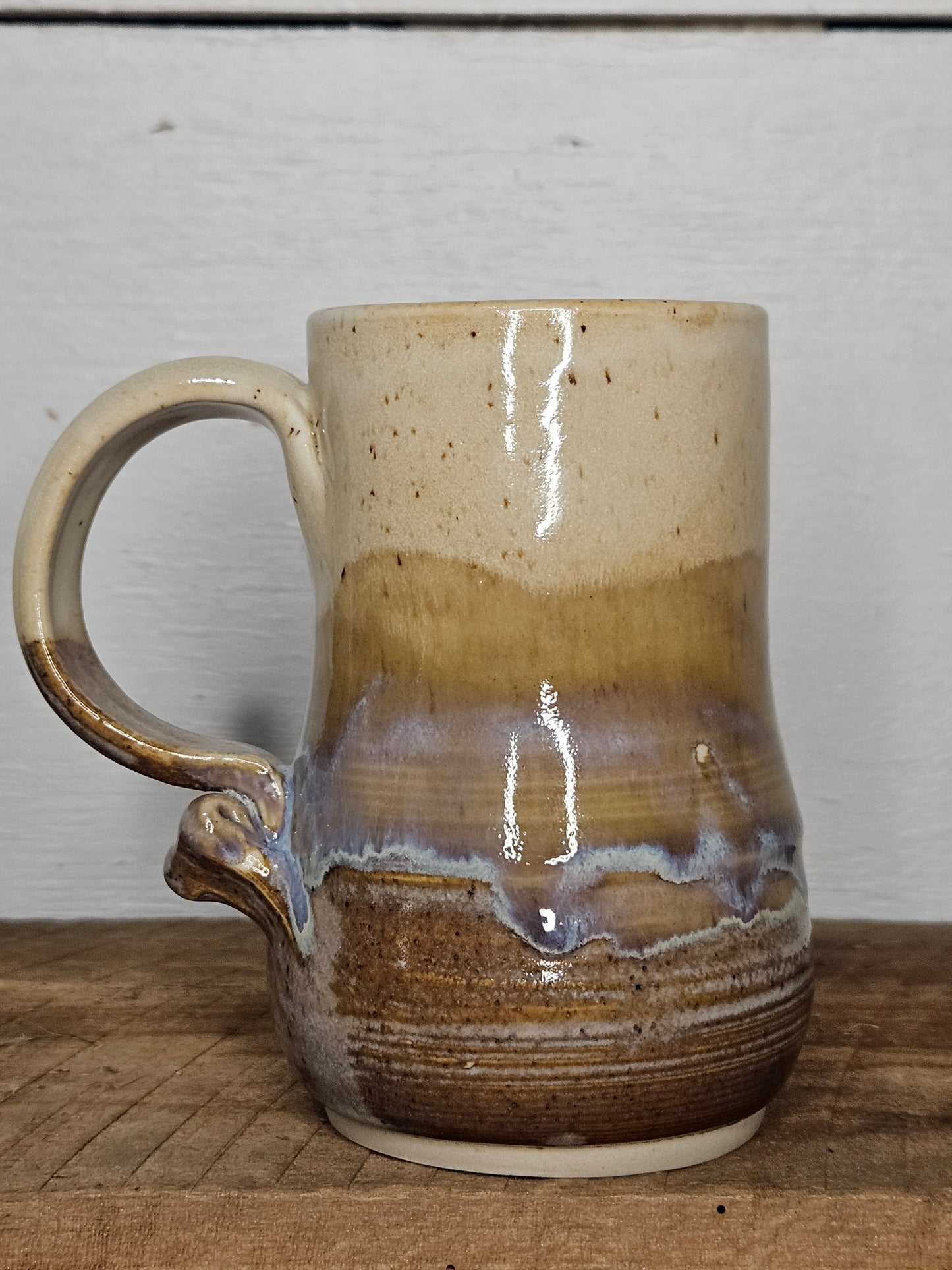 Lavender Haze over Oatmeal Mug